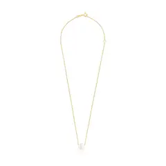 TOUS - Collar de plata vermeil y perla Glo