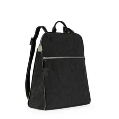 TOUS - Mochila Kaos New Colores de Nylon en color antracita-negro