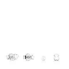 TOUS - Pack De Pendientes De Plata Perla