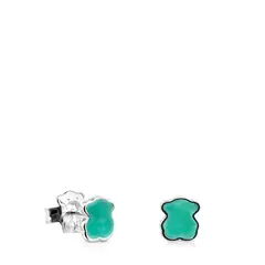 TOUS - Aretes De Plata Con Amazonita