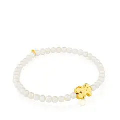 TOUS - Pulsera En Oro Amarillo Perlas Cultivadas