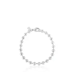 TOUS - Pulsera de bolas de plata Basi