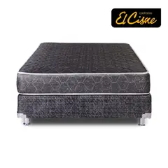 EL CISNE - Cama Box Tarima Basic 1 Plz