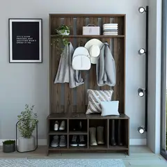 TUHOME - Mueble Recibidor Beijing Coñac