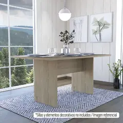 TUHOME - Mesa Comedor Beijing Rovere