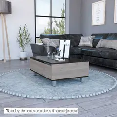 TUHOME - Mesa de Centro Funcional 1 Cajón