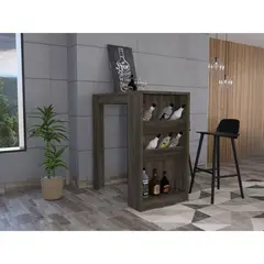 TUHOME - Mesa Bar Syrah Coñac