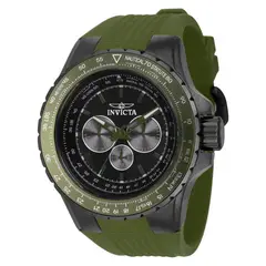 INVICTA - Reloj Aviator 39302 Negro Hombre Quartz