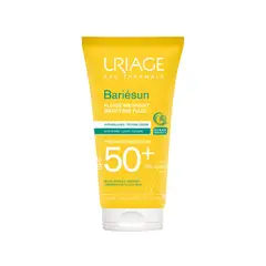 URIAGE - Bariésun Fluido Mat SPF50+ 50ml - Bloqueador solar facial para pieles mixtas a grasas