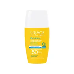 URIAGE - Bariésun Fluido Ultra ligero SPF50+ 30ml - Bloqueador solar facial para pieles sensibles