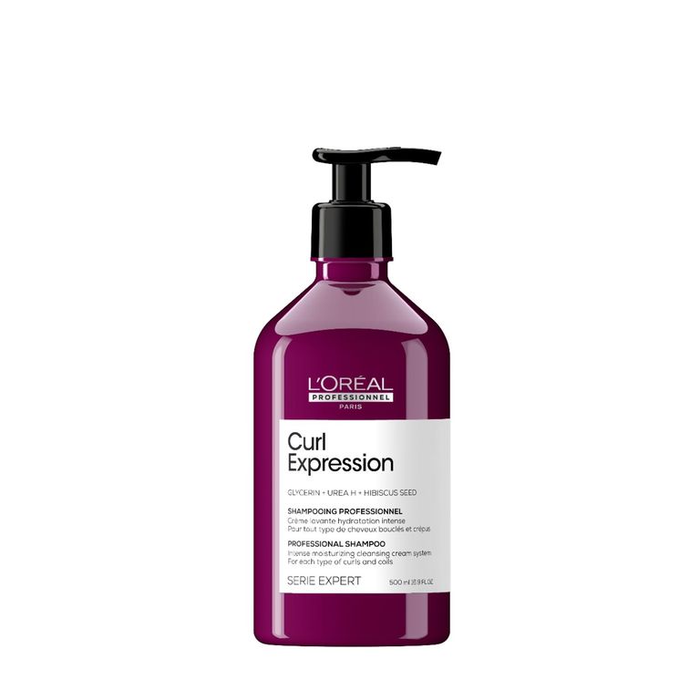 Shampoo en crema de hidratación intensa para cabello con rulos Curl Expression 500ml