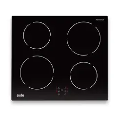 SOLE - Encimera Inducción 60 Cm 4 Hornillas