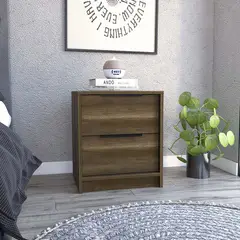 TUHOME - Valador 2 Cajones Kaia Caramelo