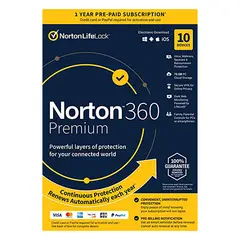 NORTON - ESD 360 Premium 10, 75 gb