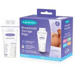 LANSINOH - Bolsa De Almacenamiento X100Und 180 Ml