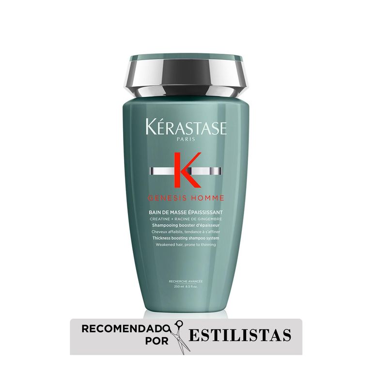 Shampoo Potenciador Del Grosor Para Cabellos Debilitados Con Tendencia A Afinarsegenesis Homme Bain Masse 250Ml