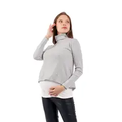 MOMMYLAND - Polo Manga Larga Maternal