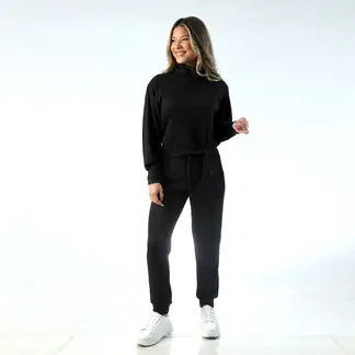 FORDAN JEANS - Pantalón Jogger y Chompa Mujer