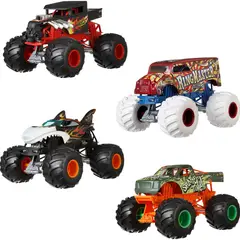 HOT WHEELS - Vehículo Monster Truck Escala 1:24 Aleatorio