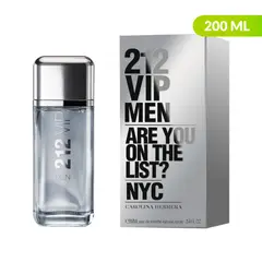 CAROLINA HERRERA - Perfume 212 Vip Men 200 Ml Floral Hombre