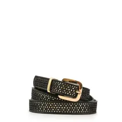 AMPHORA - Cinturón Hiruela Negro Mujer