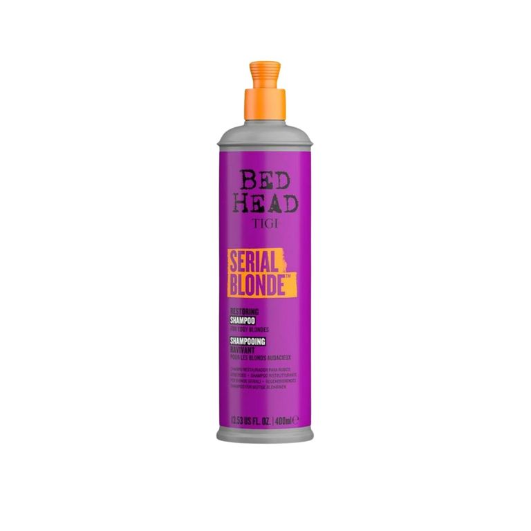 Bed Head Serial Blonde Shampoo Fortificante Para Rubias 400 Ml
