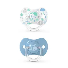 SUAVINEX - Chupón Con Tetina Fisiológica Sx Pro Memories +18M X2 Unid