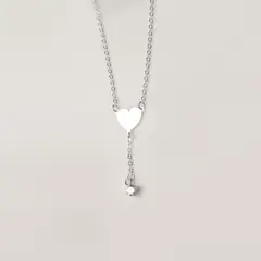 ADRIA - Collar Darcy Plata Mujer