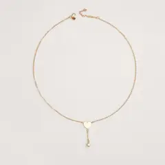 ADRIA - Collar Darcy Plata En Oro Mujer