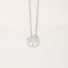 ADRIA - Collar Violetta Plata Mujer