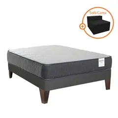 DROM - Cama Europea Resten 2Plz + Sofa Cama