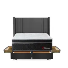 FORLI - Dormitorio con Cajones Platinium De Luxe King