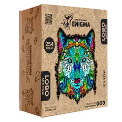 GENERICO - Rompecabezas Lobo Místico 254 Piezas