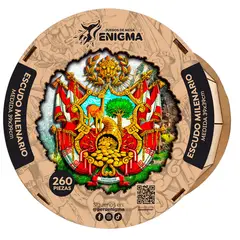 GENERICO - Rompecabezas Escudo 260 Piezas