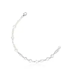 TOUS - Pulsera De Plata Perlas