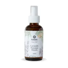 HANA - Spray Textil Lavanda,Naranja y Menta 120ml