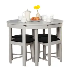 HOME PREMIUM - Juego de Comedor 4 Sillas Fabianna