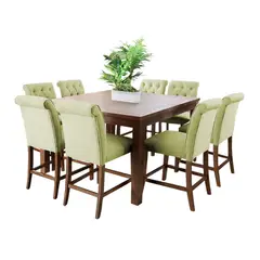 HOME PREMIUM - Juego de Comedor 8 Sillas Manolo