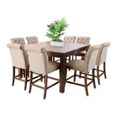 HOME PREMIUM - Juego de Comedor 8 Sillas Manolo