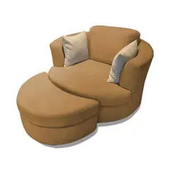 HOME PREMIUM - Sillon + Banqueta Luna