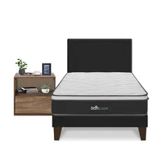 DROM - Dormitorio Europeo Lugn 1.5Plz + Velador