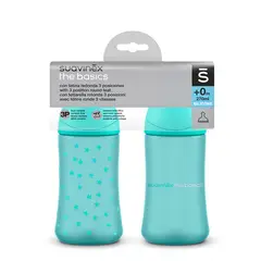 SUAVINEX - Set 2 Biberones The Basics 270ml 9 Onzas