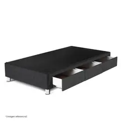 PARAISO - Base De Cama Con Cajones 1.5 Plz