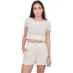 FINDING MAGNOLIA - Short Casual Algodón Mujer
