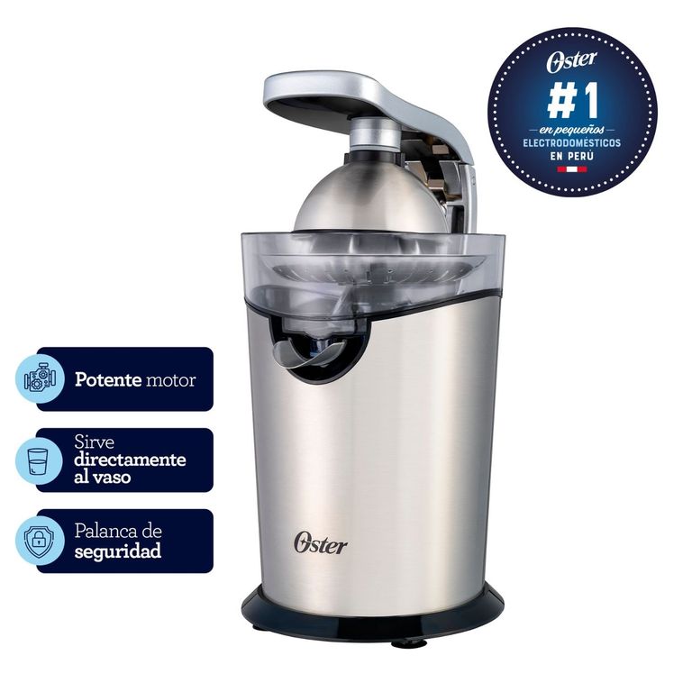 Exprimidor de cítricos 300W de acero inoxidable