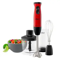 OSTER - Batidora de mano 320W con compartimiento para accesorios
