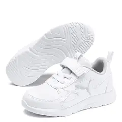 PUMA - Zapatilla Escolar Fun Racer Blanco Niña