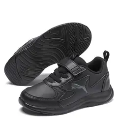 PUMA - Zapatilla Escolar Fun Racer Negro Niño