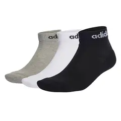 ADIDAS - Medias Tobilleras Unisex Acolchadas 3 Pares