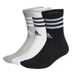 ADIDAS - Medias 3 Stripes Cushioned Crew X 3 Pares